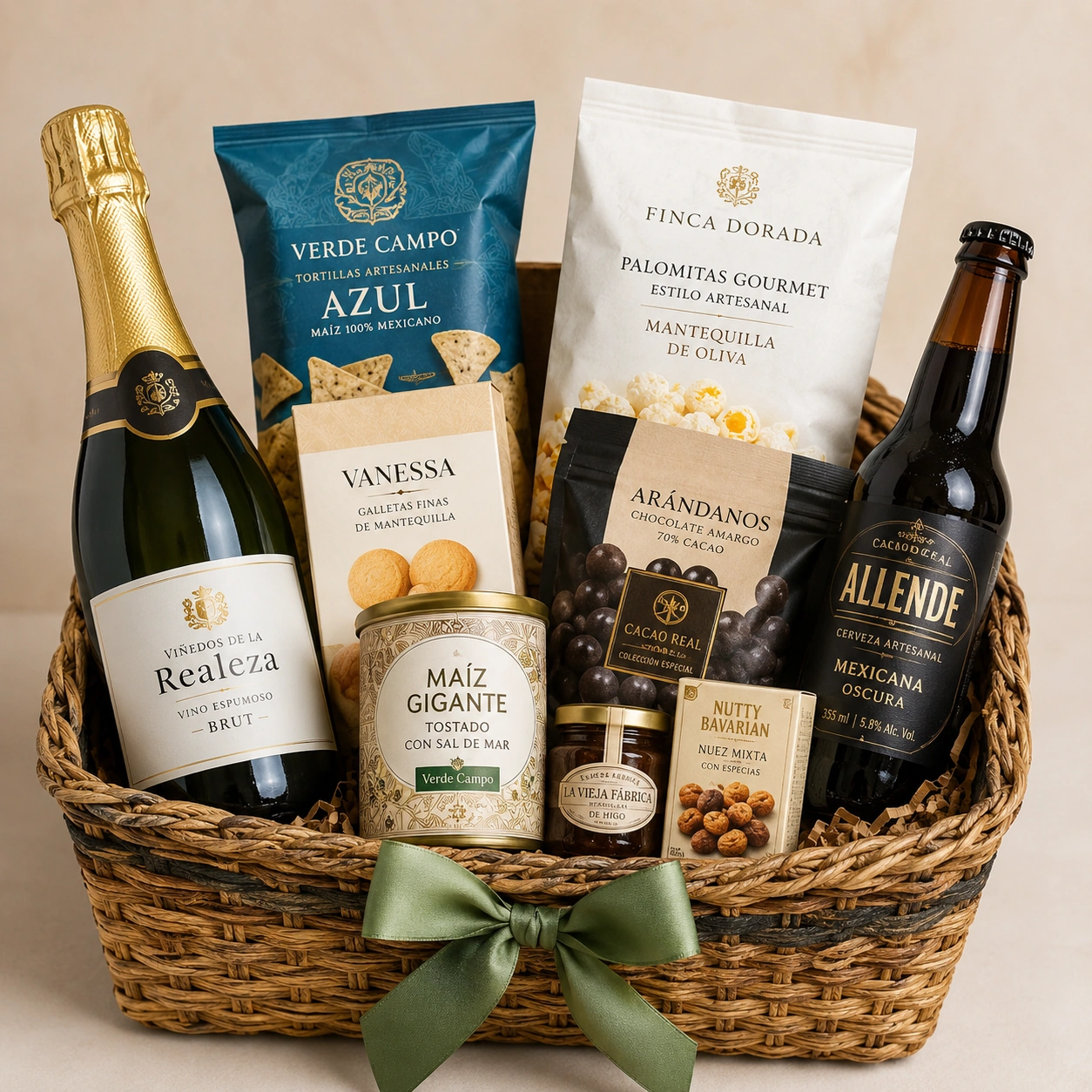 Canasta gourmet para regalo