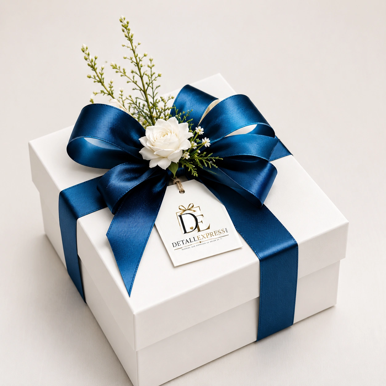 Caja minimalista para regalo